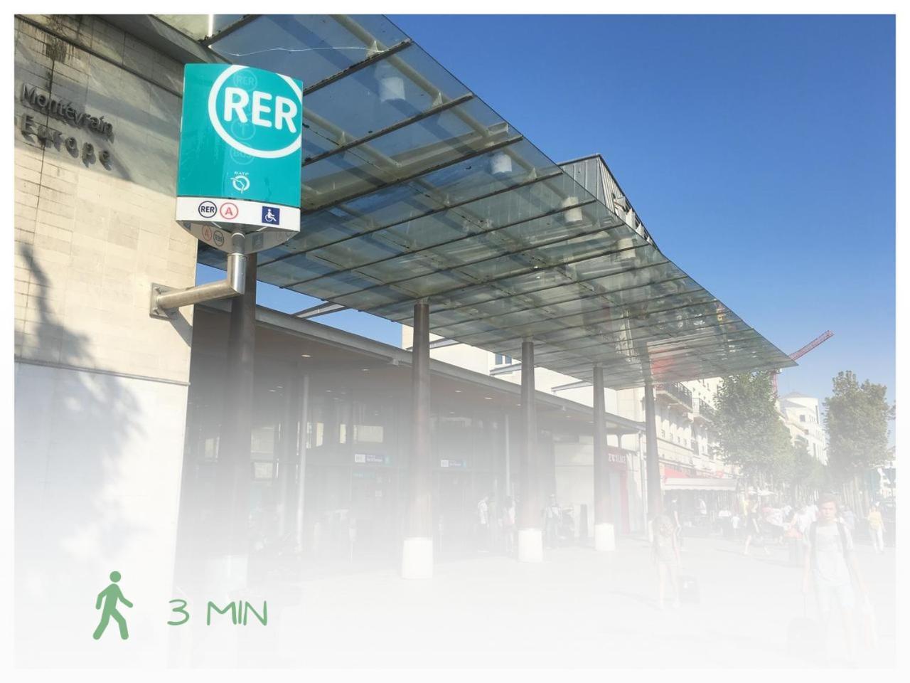 L'Organik Disney 7 Min Gare 5 Min Parking Prive Chessy  Exterior photo